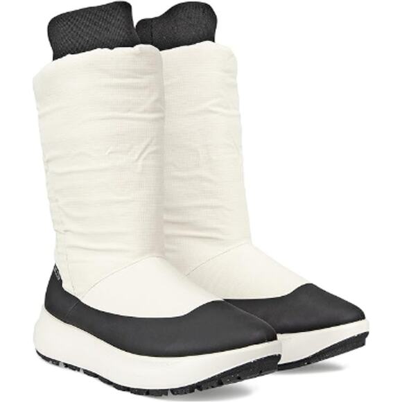 ECCO Sport Women's Black Gravel Solice Arctic Snow Boots Size 7-7.5 - Picture 1 of 12